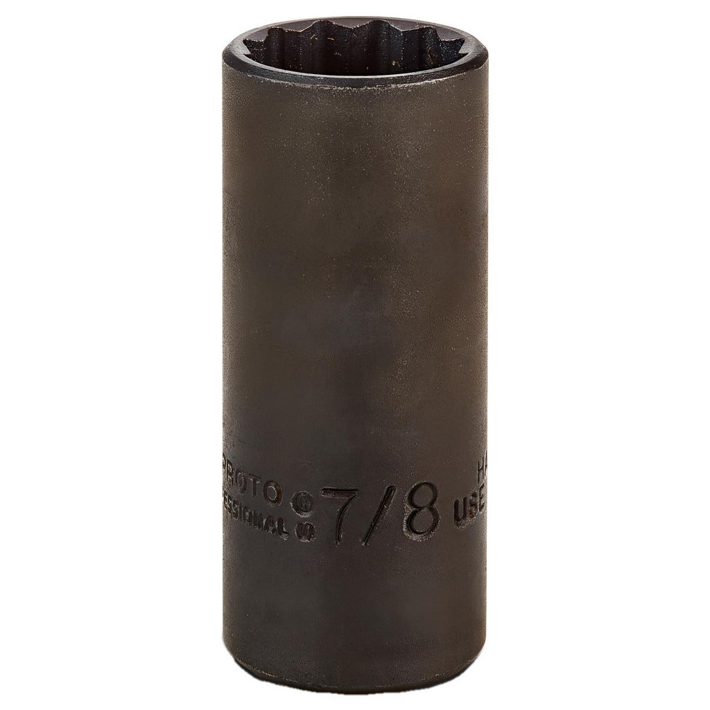 PROTO Proto J5028B Deep Hand Socket 7/8 in 12-point