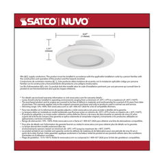 Nuvo Lighting 62/1581 SATCO 4 LED Surface Mount