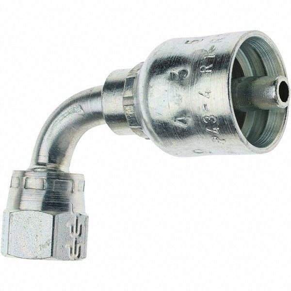 PARKER Parker KP46870 Female Jic Swivel 90 Elbow 1/4 in Hose