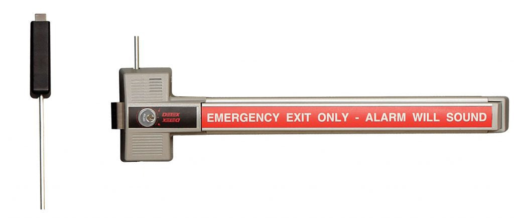 DETEX Detex ECL-230X-TD 2-Point Emergency Exit Deadbolt Alarm Device (48 inches Width / Pack 1)