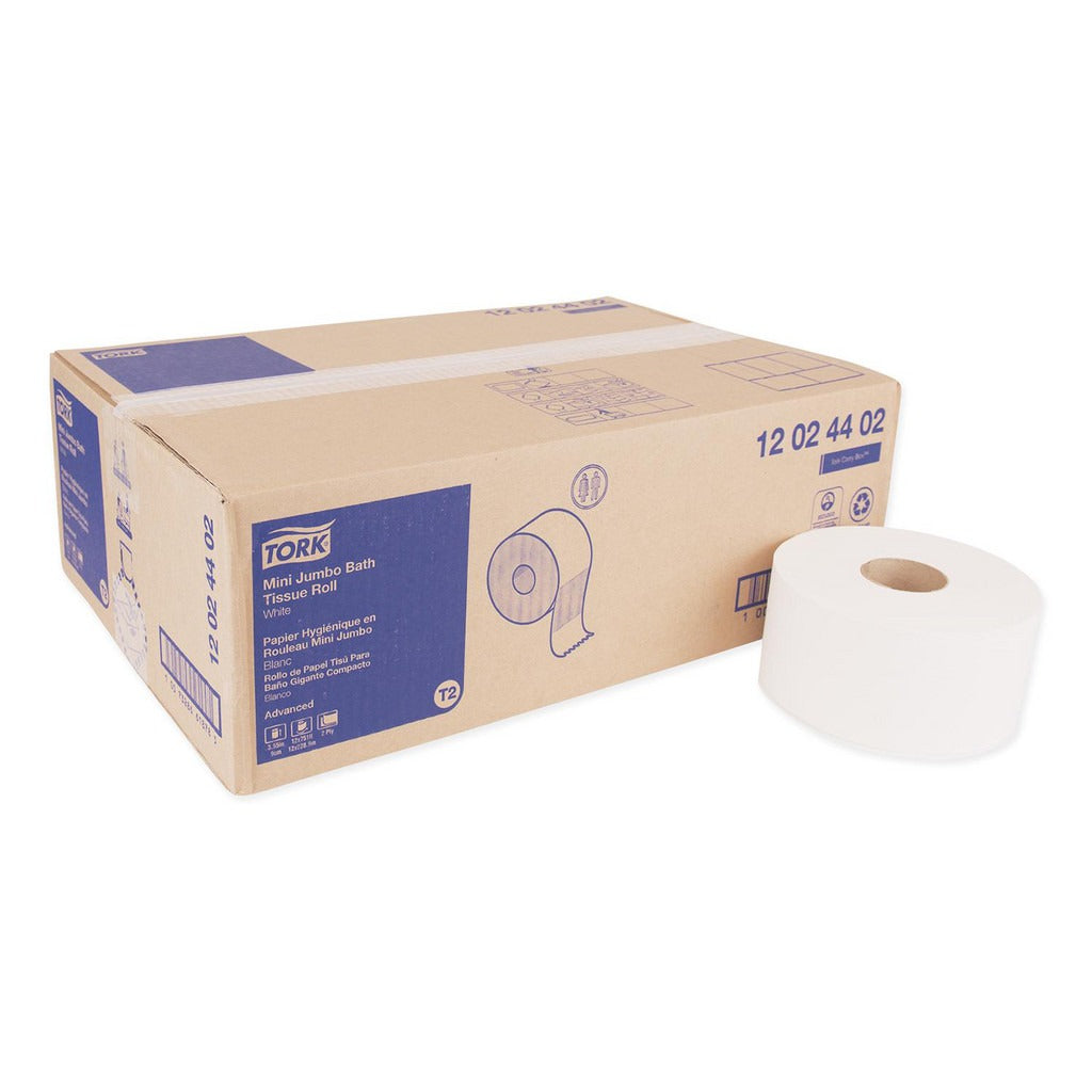 TORK Tork 12024402 Jumbo Roll Bathroom Tissue 2-ply 12 Rolls