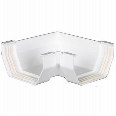 AMERIMAX Amerimax T0503 5 Inch White Vinyl Gutter Outside Miter