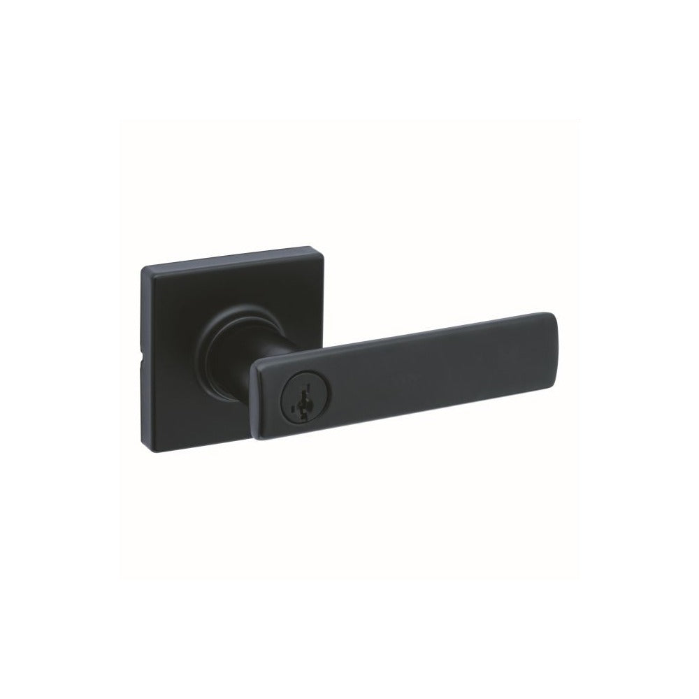 KWIKSET Kwikset 405BRNLSQT-514S Breton Lever Entry Lock Matte Black