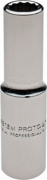 PROTO Proto J5312M Deep Hand Socket 12mm 12-point 1/2 Drive