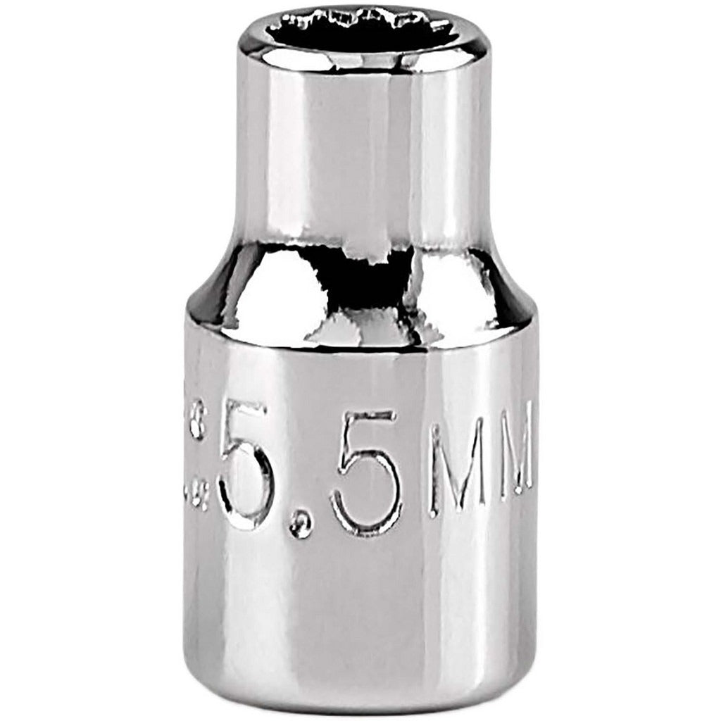 PROTO Proto J47055TM 5mm 12-point 1/4 Drive Hand Socket