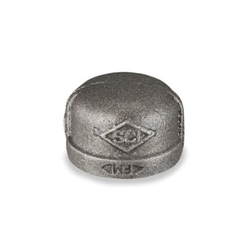 SIGMA Sigma 33C 1020C Malleable Iron Pipe Cap 2 in Fnpt 150 Lb