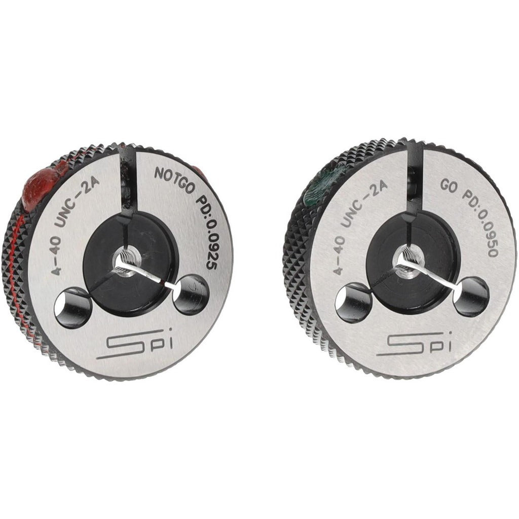 SPIROTHERM Spi 23-127-4 Threaded Ring Gage 4-40 Class 2A Go No Go