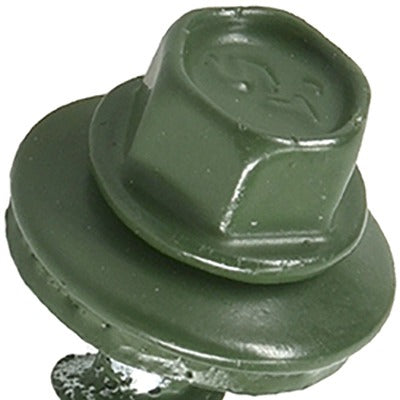 HILLMAN Hillman Fasteners 117909 Roofing Screw 10x1 Ivy Green 5-pack