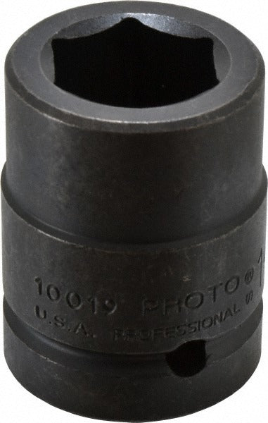 PROTO Proto J10019 Impact Socket 1 in Drive 1-3/16 in 6-point