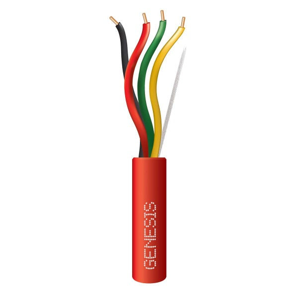 SOUTHWIRE Southwire 43121004 Genesis 16/4 Solid Fire Alarm Riser Cable 1000 ft