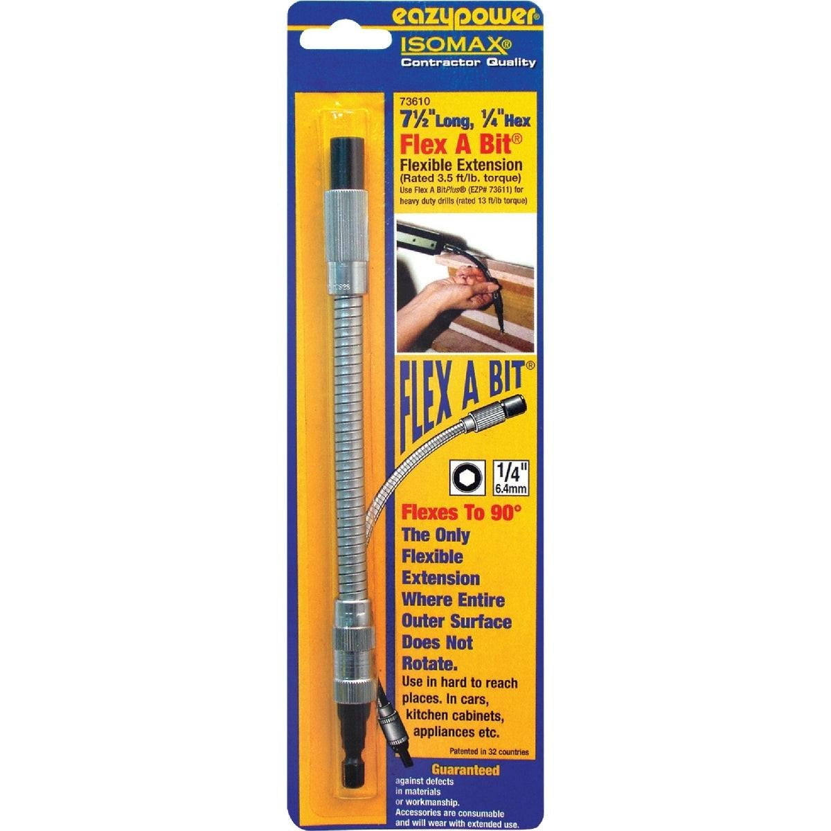 EAZYPOWER Eazypower 73610 Flex-A-Bit 7-1/2 In. Flexible Bit Extension