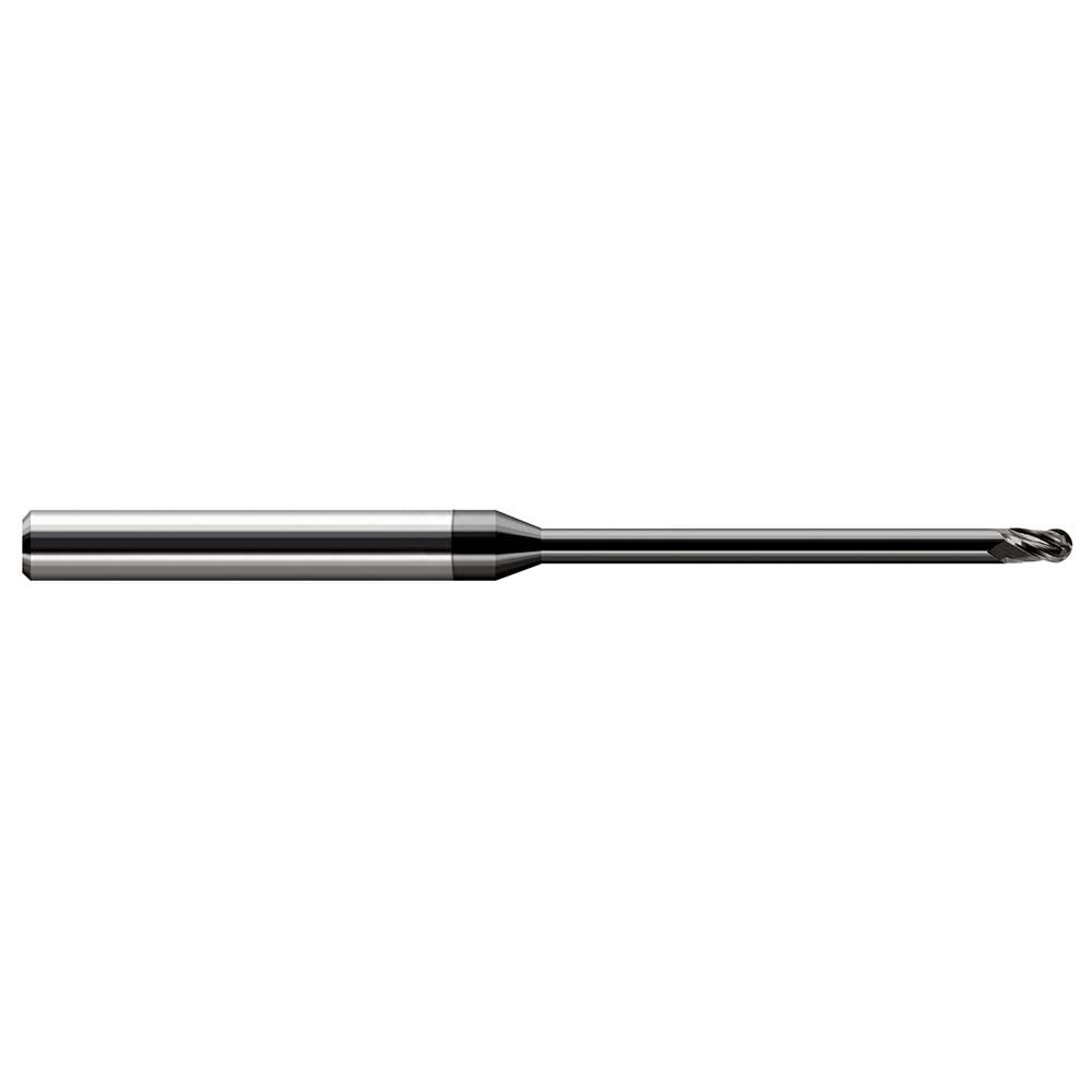 HARVEY TOOL Harvey Tool 49231-C4 Ball End Mill 1/32 in 3 Flute Carbide
