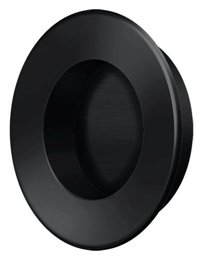 DELTANA Deltana FP178U19 Round Flush Pull Black Finish