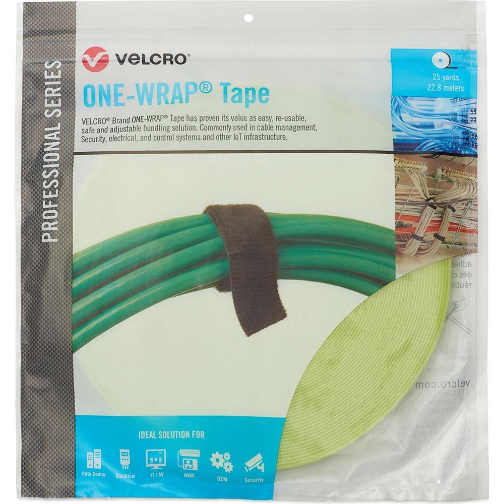 VELCRO BRAND Velcro Brand 30945 Reusable Cable Tie 75 Ft Green