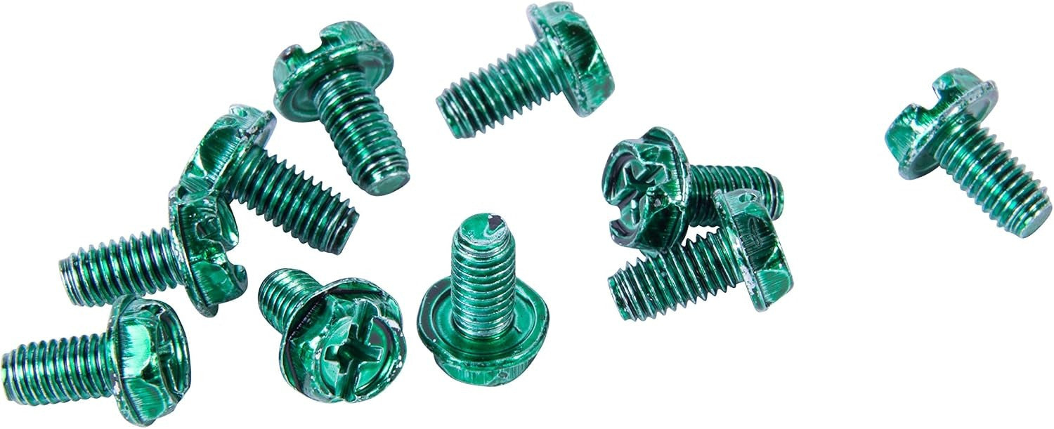 GARDNER BENDER Gardner Bender GGS-1512R Round Washer Grounding Screw 12-Pack