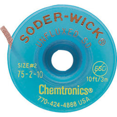 Chemtronics 75-2-10 Soder-Wick Desoldering Braid 0.060 x 10'