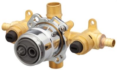 Gerber G00GS504S Treysta Tub & Shower Valve- Horizontal Inputs With Stops- Crimp Pex