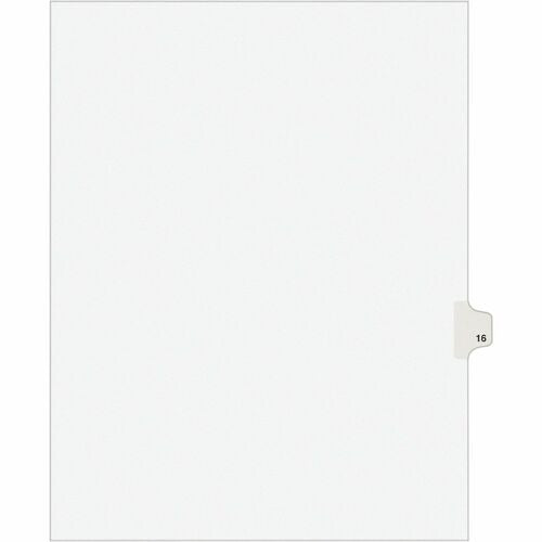 AVERY Avery AVE01016 Index Dividers 25 Pack 16 Side Tabs