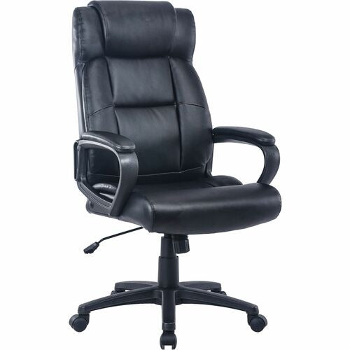 LORELL Lorell LLR41844 Executive High-back Chair Bonded Leather