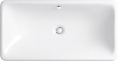 KOHLER 20212-0 Iron Plains Trough Rectangle Drop-In/Undermount Bathroom Sink