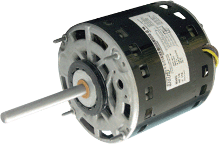 Mars 10463 Four Speed Direct Drive Blower Motor - 1/6-1/2 HP - 115 Volt