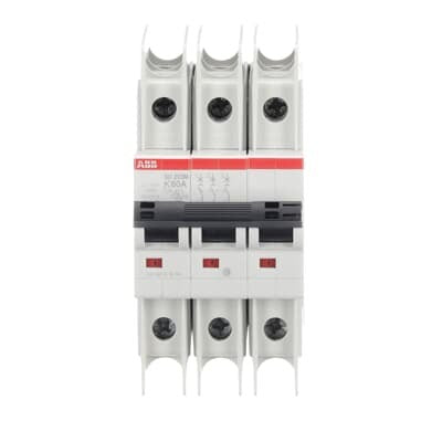 ABB Abb su203m-k60 Miniature Circuit Breaker 60A 3P K-curve
