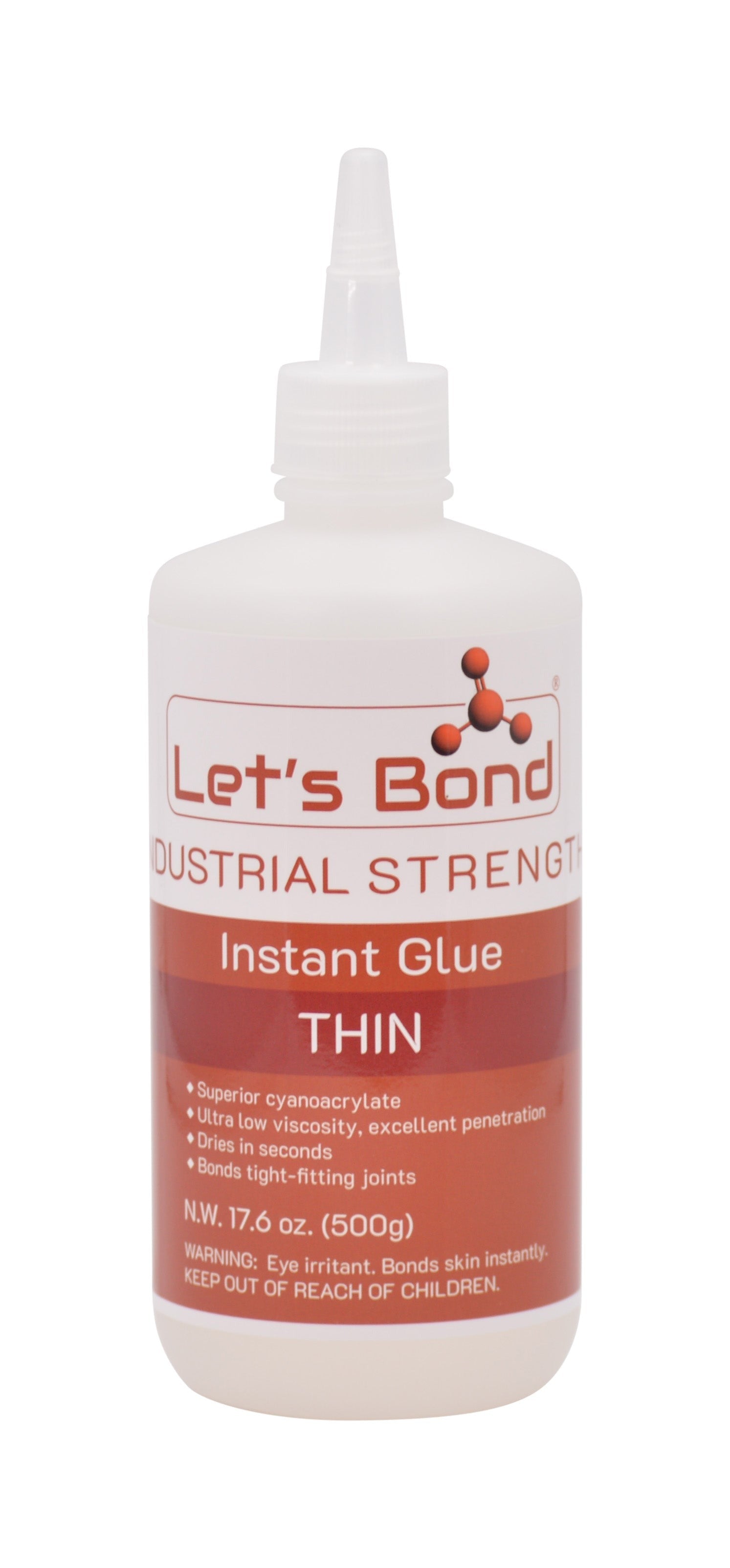 LET'S BOND Lets Bond UBC1605-00 Thin Cyanoacrylate Adhesive 16 Oz