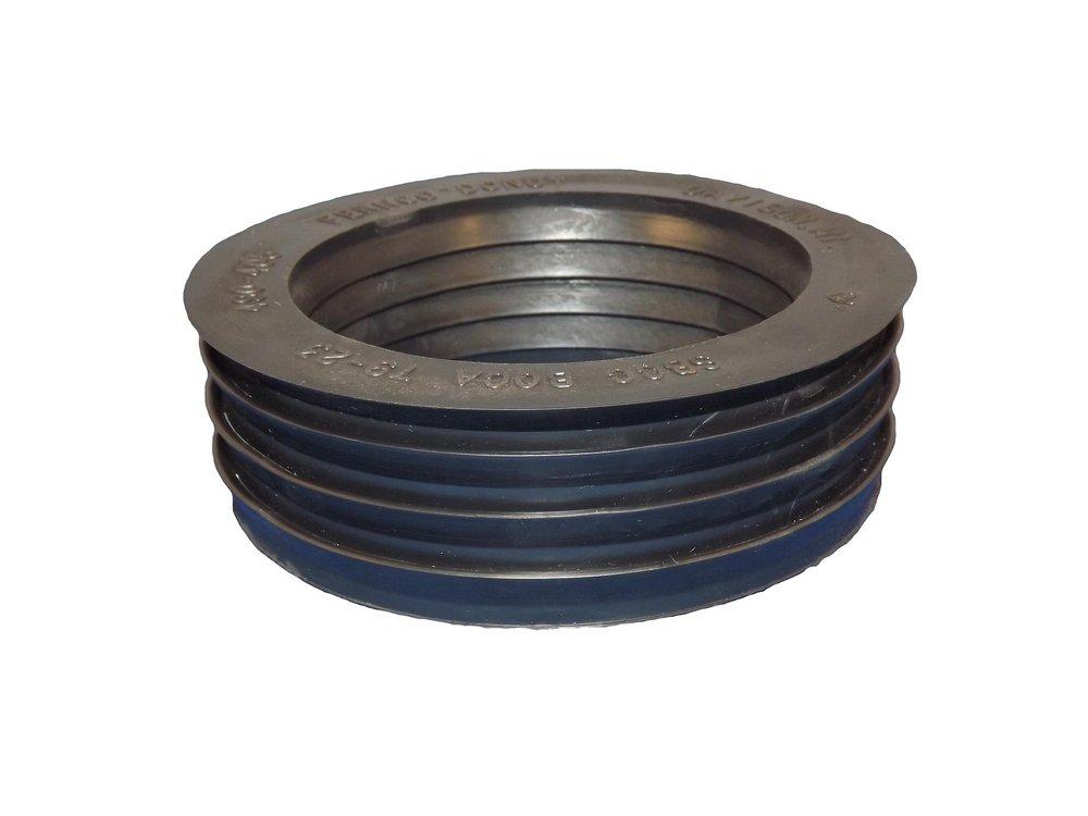 Fernco 490-405 4 in. Clay x Cast Iron Extra Heavy ABS PVC DWV Donut