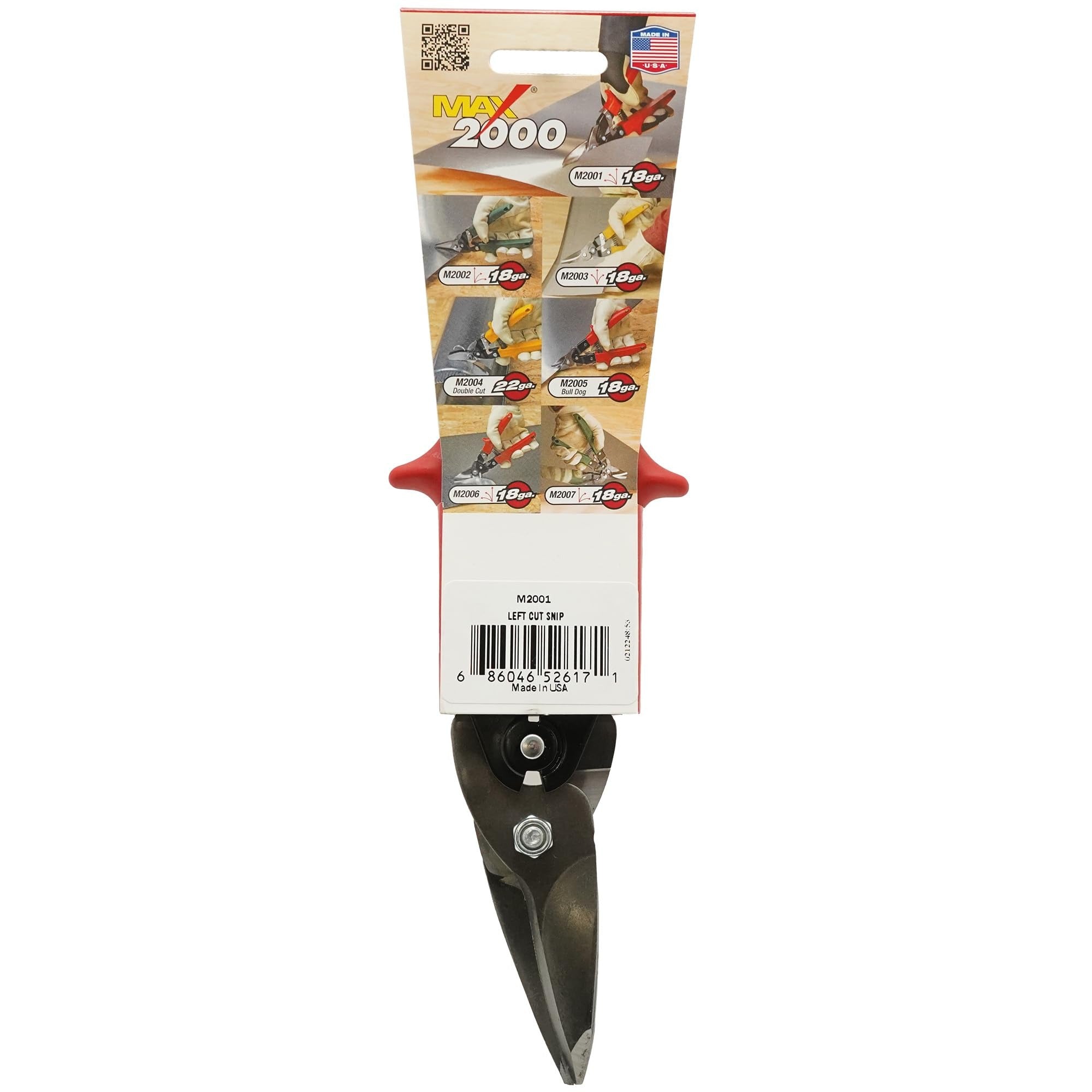MALCO Malco M2001 Aviation Snip Left Cut Sheet Metal