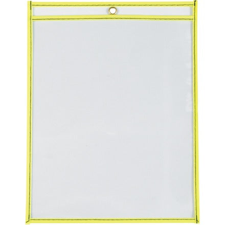 BSC PREFERRED Bsc Preferred JTH115YE Clear Vinyl Job Ticket Holder