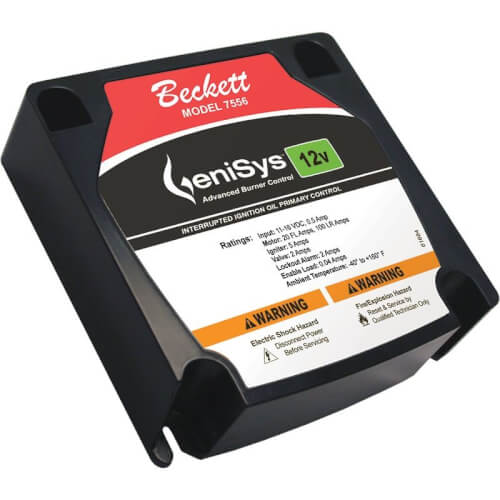 BECKETT 7556P152MU GENESIS PRIMARY CONTROL 12VDC LOCKOUT TIME 15 SECONDS