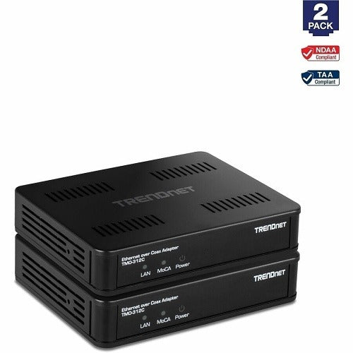 TRENDNET Trendnet TMO-312C2K Ethernet Over Coax 2.5 Gbps Adapter