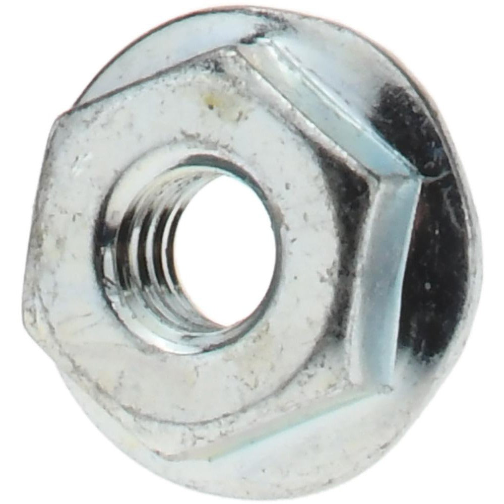 VALUE COLLECTION Value Collection 12NR Serrated Flange Nut 12-24 Zinc Grade 2