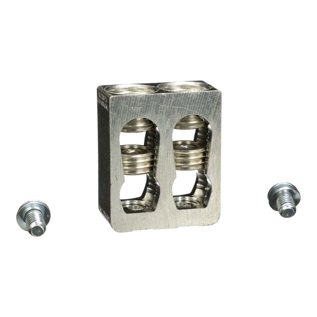 Square D AL1200P24K 3/0 AWG to 500 MCM Copper/Aluminum Circuit Breaker Mechanical Lug Kit