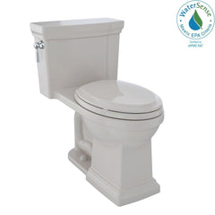 Toto MS814224CEFG#12 Promenade II 1.28 GPF One-Piece Elongated Toilet with CEFIONTECT Sedona Beige