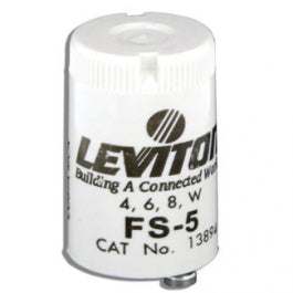 Leviton 13894 Starter Lamp Fluor 120VAC 4 W, 6 W, 8 W Replacement MPN