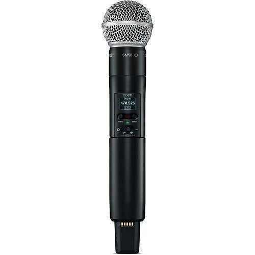 SHURE Shure Brothers Inc SLXD2/SM58=-J52 Handheld Transmitter