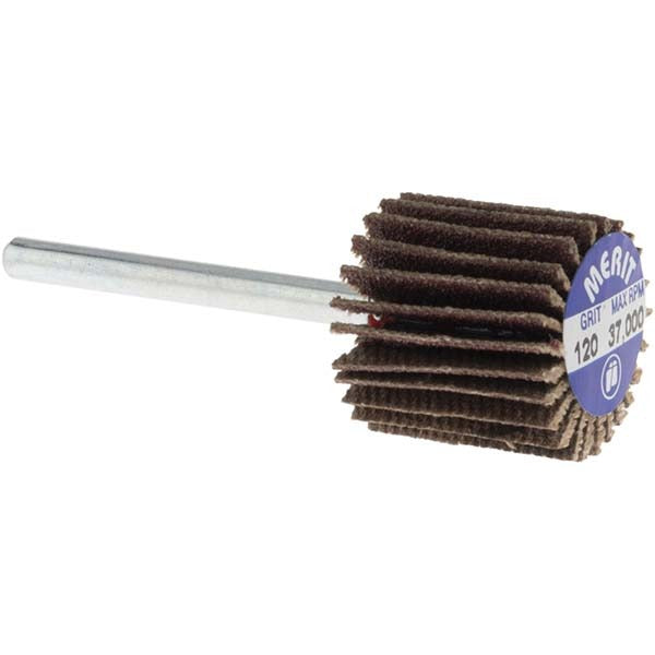 MERIT Merit Abrasives 08834137482 Mounted Flap Wheel 120 Grit
