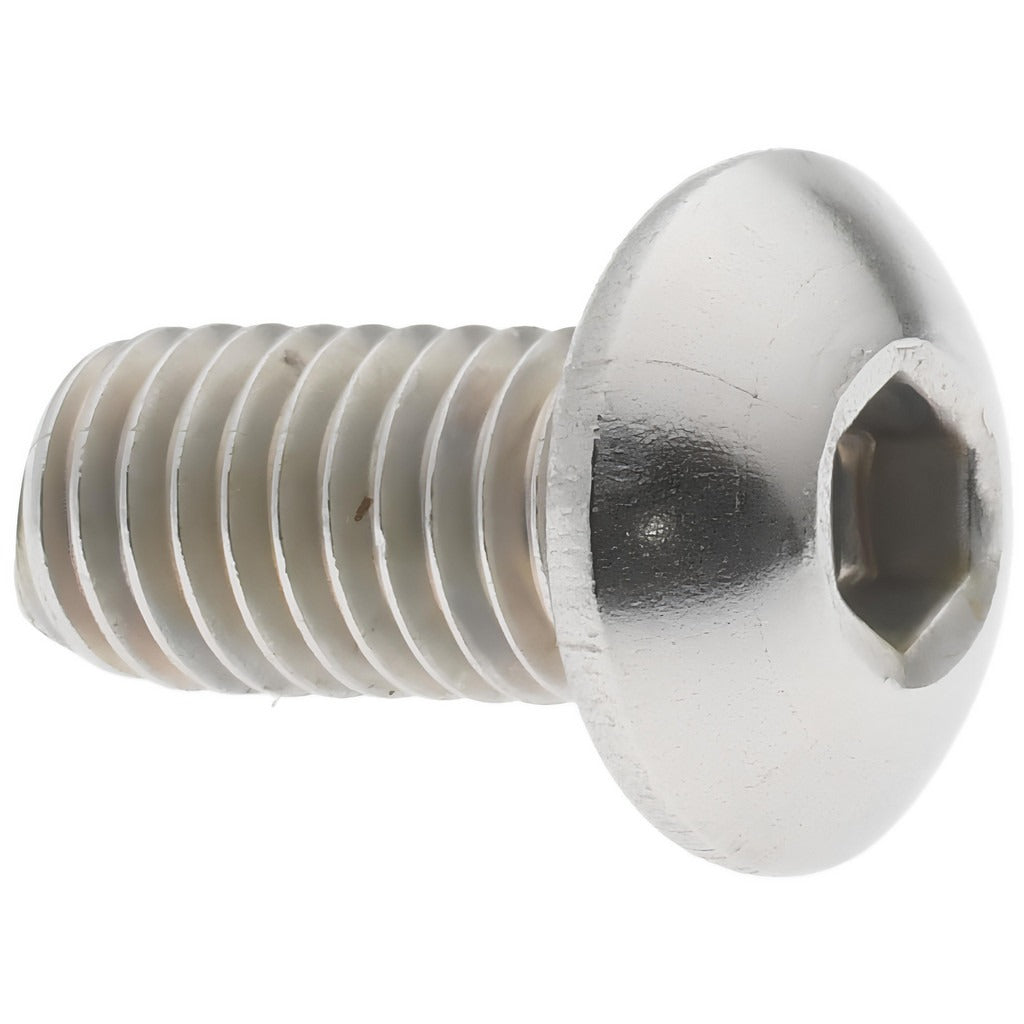 VALUE COLLECTION Value Collection MABS0050010CP M5x0.8 Button Cap Screw Ss