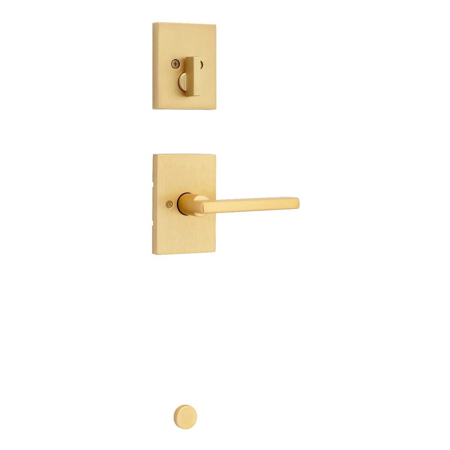 KWIKSET Kwikset 971HFLRCT-4 Halifax Lever Trim Rectangular Rose