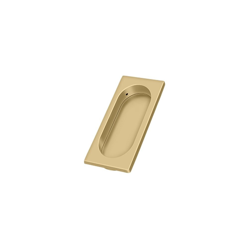 DELTANA Deltana FP4134U4 Large Flush Pull Brushed Brass