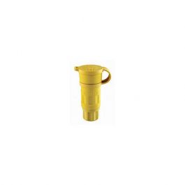 Leviton 15W47 Connector BL STR 125VAC 15A 2 3 Yellow