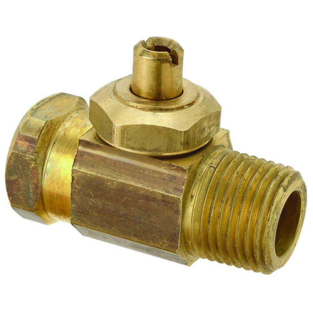 BrassCraft DRS83X R 1/2 in. FIPS x MIPS Straight Supply Stop Valve