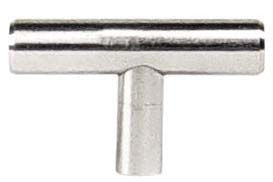 EMTEK Emtek 86357US26 Brass Bar Cabinet Knob Polished Chrome