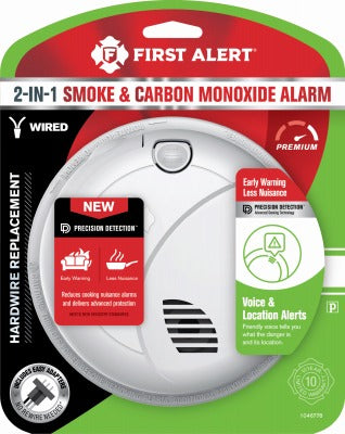 HONEYWELL Ademco Inc. 1046778 Combo Smoke Co Alarm 120V