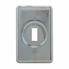 Eaton DS32 Crouse-Hinds Device Box Toggle Switch Cover Sheet Steel Surface Mount Single Gang