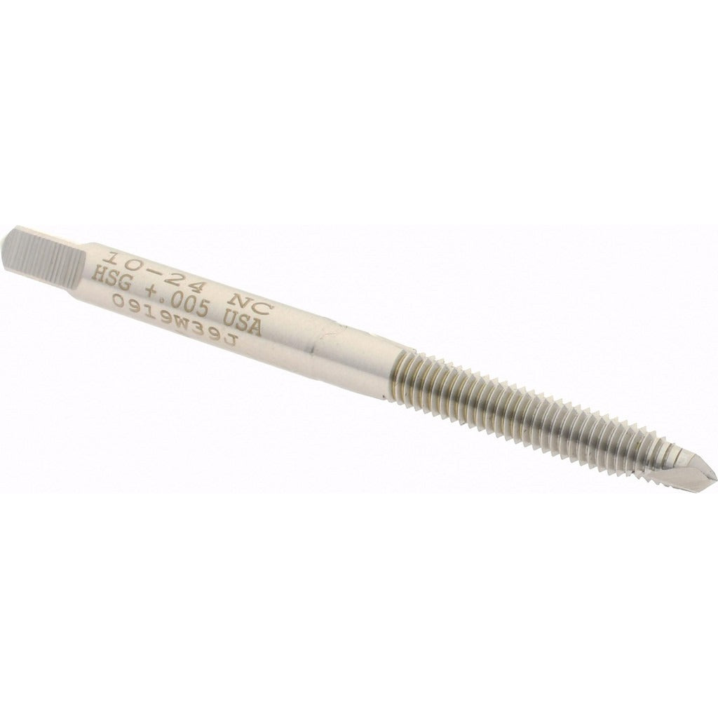 HERTEL Hertel K014531AS Plug Hand Tap 10-24 Unc 4-flute Hss