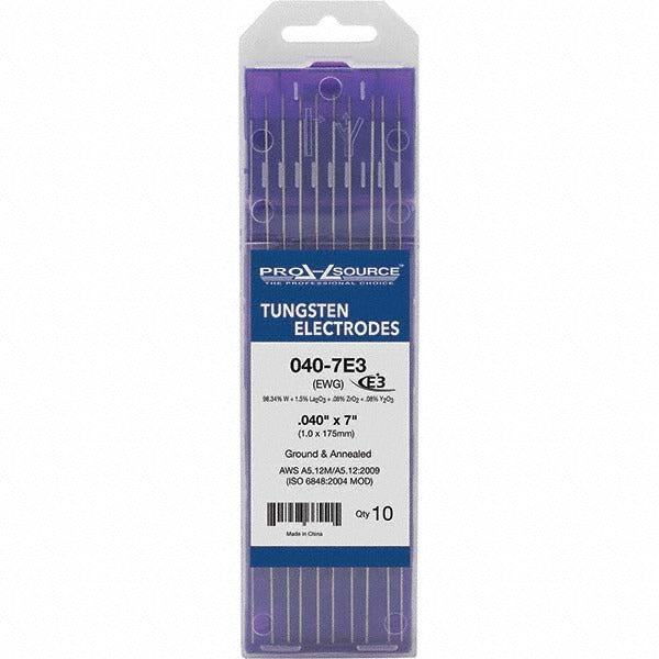 PRO-SOURCE Pro-source 040-7E3 Tig Welding Rod 7in 0.04in Dia E3