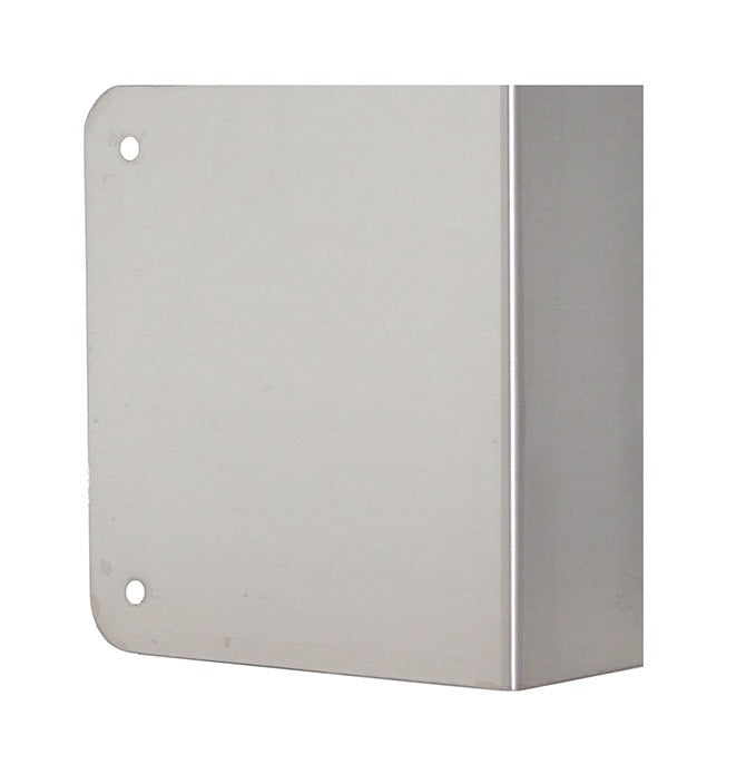 DON-JO Don-jo CW80S Blank Wrap Around Stainless Steel 1-3/4 in Door