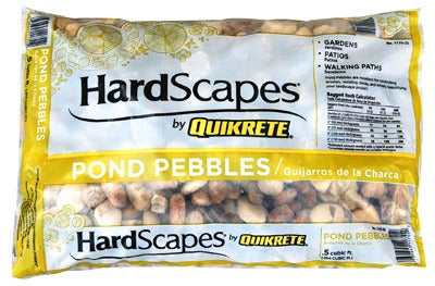 QUIKRETE Quikrete Companies 1175-25 Pond Pebbles 0.5 Cu Ft